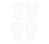LOORGVEL 4pcs Private Anti-exposure Stickers Swimming Private Stickers Swim Pads Female Silicone Pads Parts Cover Underwear Invisible Silica Gel Transparent