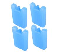 LOORGVEL 4pcs Reusable Ice Cooling Packs with Leak Lid Durable Multi Functional Freezer Containers for Coolers Camping Home Use