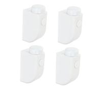 LOORGVEL 4pcs Sliding Window Safety Locks for Durable Theft Sliding Sash Stoppers Limiting Clamps for Upvc and Doors Easy Open Airflow Restrictors