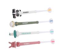 LOORGVEL 4pcs Toothbrush with Soft Bristles Three-Sided Design for Complete Oral Cleaning Comfortable Non-Slip Handle for Ages Promotes Healthy Brushing Habits