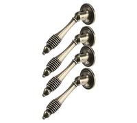 LOORGVEL 4pcs Vintage Chic Cabinet Pull Handles 68mm Total Length Unique Door Knobs Furniture Drawer and Wardrobe Decorative Ring Pulls for Home