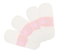 LOORGVEL 4Pcs Washable Cotton Cloth Menstrual Pad Liners, Soft Breathable Reusable Period Panty Liners 21Cm Waterproof for Pregnancy and Postpartum Use