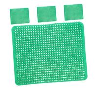 LOORGVEL 4pcs Washable Egg Nesting Pads for Chicken Coop Material Nest Box Liners Absorb Waste for Clean Hen Bedding Space Saving Reusable Mats for Healthy Egg Laying Hens
