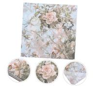 LOORGVEL 5 Packs Colorful Printed Paper Napkins for Parties Floral Patterned Tissue Soft Absorbent and Tear-Resistant Decorative Napkins for Summer Celebrations and Gatherings