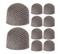 LOORGVEL 50pcs Conductive Fabric Stylus Pen Replacement Tips 7.0mm Soft Mesh Capacitive Touch Screen Nibs for Tablet and Smartphone Touchscreen Devices