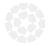 LOORGVEL 50pcs Ethernet Port Dust Plug Caps Lan Network Interface Protective Covers for Router Switch Desktop Computer Anti-dust Jack White