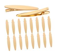 LOORGVEL 50pcs Hair Clips Hollow Alligator for Women Your Own Elegant Hair Accessories for Hairdressing Salon Use
