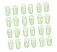 LOORGVEL 50Pcs Plastic Fishing Bait Lure Feeder Cage for Carp Shrimp Crab Reusable Outdoor Fishing Trap Net Suitable for Lakes Rivers Oceans