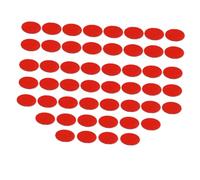 LOORGVEL 50Pcs Round Double Sided Tape Stickers for Car Ornaments Strong Adhesive Pads for Hanging Hooks Wall Storage Photo Frames Suitable for Surfaces Multipurpose Fixing Pads