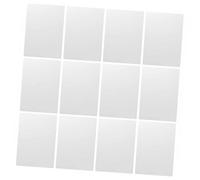 LOORGVEL 50pcs Transparent Matte Film Sturdy Binder Cover Binder Paper Sleeves PVC Clear Binding Covers Clear Sleeves Book Binding Book Plastic