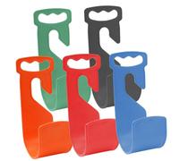 LOORGVEL 5pcs Garden Hose Hanger Hooks Durable Abs Water Hose Storage Rack for Outdoor Wall Mount Easy No Assembly for Garden and Car Wash