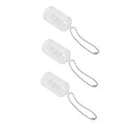 LOORGVEL 5pcs Mini Dome Pendant Keychain Decor for Succulent Cactus and Terrarium Creative DIY Bag Charm Portable Micro Landscape Ornament for Car Rearview Mirror and Everyday Use