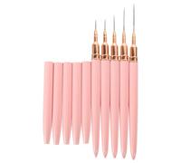LOORGVEL 5pcs Nail Line Pens Nail Art Liner Pen Elegant Stylish Aluminum Copper Fiber Comfortable Drawing Lines for Home