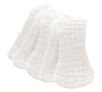 LOORGVEL 5pcs Pure Cotton Newborn Nappies Breathable and Water-Tight Design Reusable Infant Diapers Soft Towelling Diapers for Baby Bedding and Wheelchairs