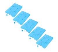 LOORGVEL 5pcs Reusable Ice Packs for Cooler Bags Freezer Blocks with Advanced Cooling Technology for Air Conditioner Fans and Lunch Boxes Portable Cold Packs with Prolonged Insulation for