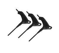 LOORGVEL 5pcs Roller Skate Tool Wrench T Handle Flathead Skate Maintenance Tool with Comfortable Grip for Quick Wheel Adjustments and Secure Screw Fit Skating Repair