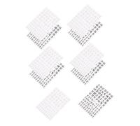 LOORGVEL 5sets Geometric Pattern Nail Stickers for Chic Manicure of Adhesive Nail Decals Stylish Designs for DIY Art Decor