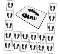 LOORGVEL 60pcs Disposable Paper Floor Mats for Car Lightweight Portable Auto Foot Protection Non Slip Coverage Paper Car Floor Protection Mats for Various Vehicle Types