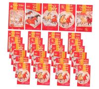 LOORGVEL 60pcs Vietnamese Lunar Year Envelopes Year of Horse Red Packet Paper Hong Bao with Mixed Designs Festive Holders for Spring Festival Celebrations and Cultural Gift Giving