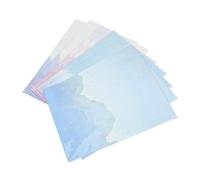 LOORGVEL 64pcs Cloud Themed Letter Writing Paper Holiday and Student Stationery with Smooth High End for Notes Poems and Love Letters Gift