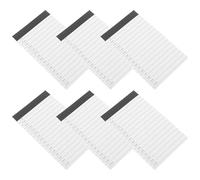 LOORGVEL 6pcs A7 Daily Planner Notepads Lined Paper Notebook for Daily Organization and Planning Compact Size for Travel and Work, Things to Do Notepad and Checklist Notebook