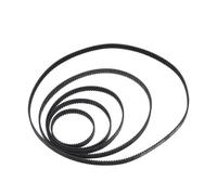 LOORGVEL 6pcs Gt2 6mm Closed Loop Timing Belts 3d Printer Synchronous Rubber Belt Set Loops for 3d Printer Parts Replacement with 110mm-400mm Sizes