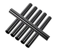 LOORGVEL 6Pcs Nail Art Pen Caps Lightweight Manicure Pen Protectors Sealed Design for Polish Elegant Black Color for Nail Care and Art Applications