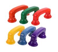 LOORGVEL 6Pcs Plastic Whisper Phones for Educational Hearing and Speech Development Tool with Rounded Edges Classroom Decor for Boys