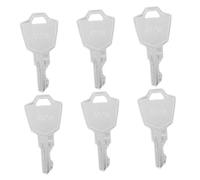 LOORGVEL 6pcs Selector Switch Key Set for Electrical Panel Locks Operator Interface Security Control Panel Lock Key High Security Quick Operation and Enhanced Efficiency
