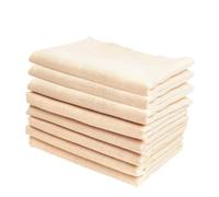 LOORGVEL 8pcs Saliva Wipes Organic Cotton Nursing Towels Double-Layer Face Towels for Newborn Soft Cotton Handkerchief Burp Cloths