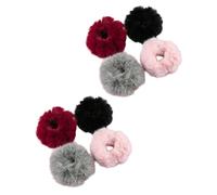 LOORGVEL 8pcs Stylish Hairband Hair Ties Elastic Hair Bands Creative Ponytail Holders Ring Accessories for Women Cute Spiral Bands for Girls