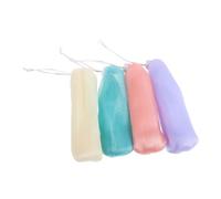 LOORGVEL 8pcs Thick for Bar Soap Hanging Soap Lathering Pouch for Shower Facial and Homemade Storage
