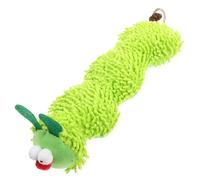 LOORGVEL 9 Pcs Pet Plush Caterpillar Pillow Cat Teething Chew Wear Resistance Plush Material 9.43x3.14x2.95in Size Interactive Play Bite Cat