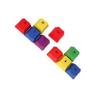 LOORGVEL 9PCS Pbt Keycaps for Mechanical Keyboard Dye-subbed Colorful Key Caps Including Esc Arrow Keys Easy to Install Scratch-resistant Keyboard Decor for Office and School Use