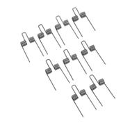 LOORGVEL 9pcs Stainless Steel Torsional Springs for Lamp and Fan Base Replacement, 0.6 * 3.8mm Metal Torsion Spring Parts for Light Fixtures and Home Repair