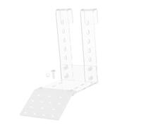 LOORGVEL Acrylic Turtle Basking Platform Wall-mounted Resting Terrace for Aquariums Colorfast Reptile Dock Versatile Floating Tortoise Exercise and Habitat Accessory for Healthy Pets