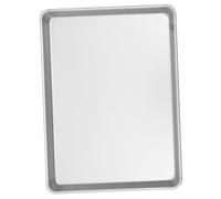 LOORGVEL Aluminium Alloy Non-Stick Baking Pan Lightweight Multi-Function Oven Tray for Bread Cakes Roasting Vegetables and Meats with Smooth Edges Easy to Clean and Store