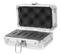 LOORGVEL Aluminum Alloy Telescope Filter Storage Box with Filter Holder for Eyepieces Hard Protective Carrying Case for Astronomy and Outdoor Use Compact and Sturdy