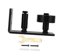 LOORGVEL American Sliding Barn Door Floor Guide Barn Door Hanging Rail Accessory Smooth Polished Surface