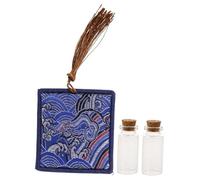 LOORGVEL Baby Keepsake Box MDF and Linen for DIY Baby Teeth and Umbilical Cord Storage, Fetal Hair Memory Case with Decorative Function for Newborn Nursery