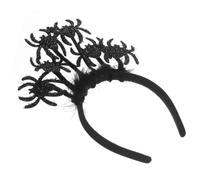 LOORGVEL Bat Headband Dark Decorations Spooky Halloween Decoration Adults Headbands Prop Evil Novelty Hair Band Claw Bats Black Fabric