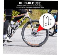 LOORGVEL Bike Quick Release Skewer Set Metal Hollow Shaft Front Rear Axle Cycling Parts for Mountain and Road Bikes Repair