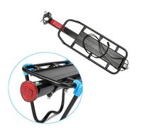LOORGVEL Bike Rear Carrier Rack for Mountain and Road Bikes Fit Luggage Stand with Practical Design Includes Installation Tool and English Manual for Outdoor Cycling