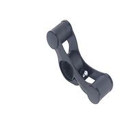 LOORGVEL Black Bike Handlebar Extension Bracket Clip Light Holder for Headlights Flashlight Mounting and Storage Space Optimization Compatible with Mountain Bikes