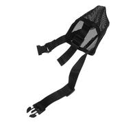 LOORGVEL Breathable Mesh Dog Muzzle with Elastic Strap Soft Biting and No Barking Pet Muzzle for Large Dogs Comfortable Mouth Cover for Chewing Prevention and Outdoor Training
