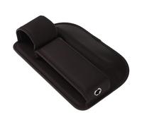 LOORGVEL Car Seat Gap Filler Organizer PU Side Pocket with Cup Holder for Cellphone Wallet Coin Key Storage Tool Installation Compatible with Front Passenger and Driver Seats