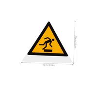 LOORGVEL Caution Watch Your Step Safety Decal Adhesive Warning Sign for Floors Easy to Install Anti-trip Sticker for Uneven Surfaces and Walkways Visual Alert for Indoor and Outdoor Use