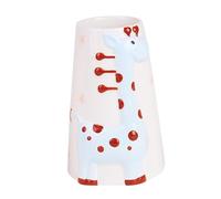 LOORGVEL Ceramic Giraffe Water Bottle Holder for Small Pets Vertical Kettle Bracket Safe Odorless Design for Hamsters Hedgehogs Home Decoration Random Color