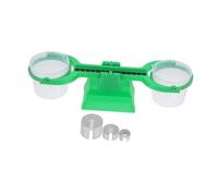 LOORGVEL Compact Balance Scale for Classroom Use with Weights Portable Math Teaching Tool for Science Experiments Home Kitchen Jewelry Weighing and Elementary School Learning