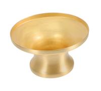 LOORGVEL Copper Lamp Holder Cup Aperture Durable Wall Light Base for DIY Lamp Fixtures Precision Finial for Projects
